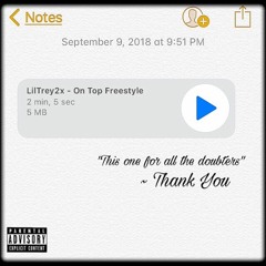 Tr3y - On Top Freestyle
