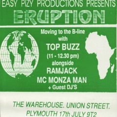 Top Buzz - Eruption at Plymouth Warehouse - 17th July 1992