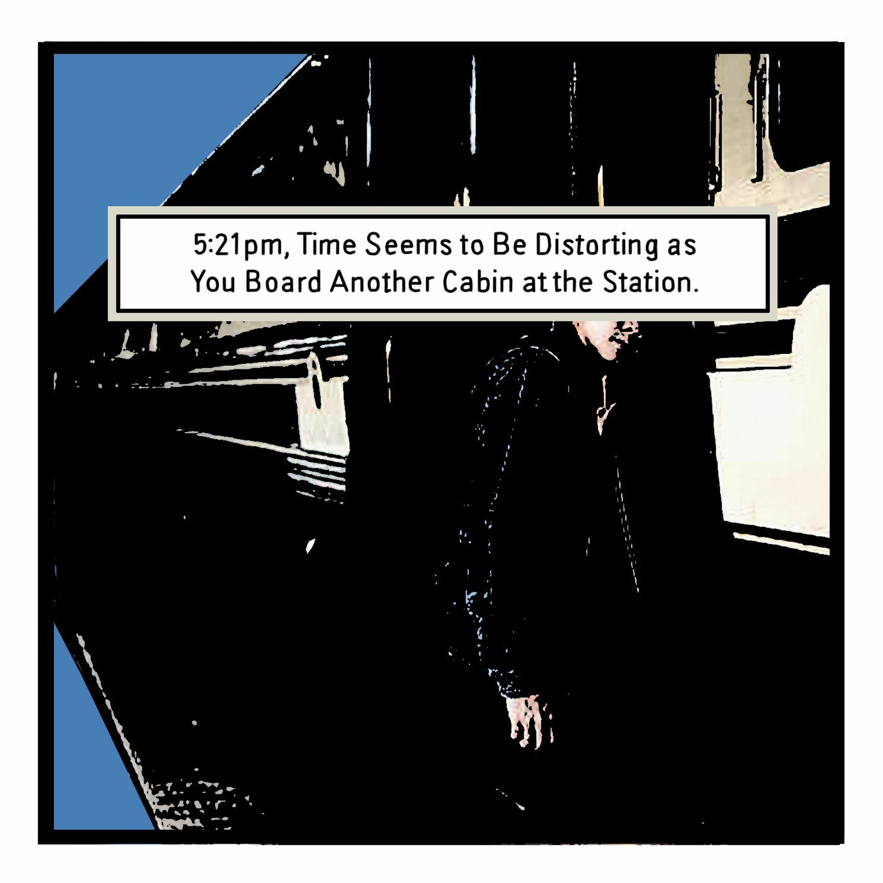 THE BUREAU: 5:21pm, Time Seems to Be Distorting as You Board Another Cabin at the Station. episode artwork