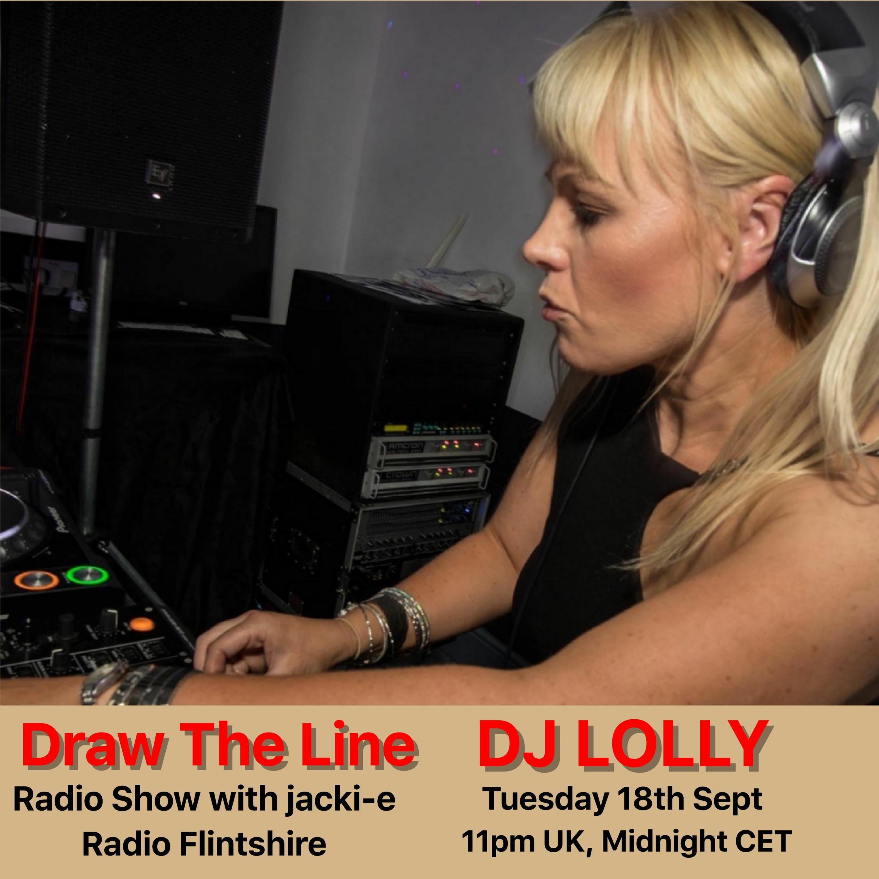 Jacki-E and Draw The Line Radio Show