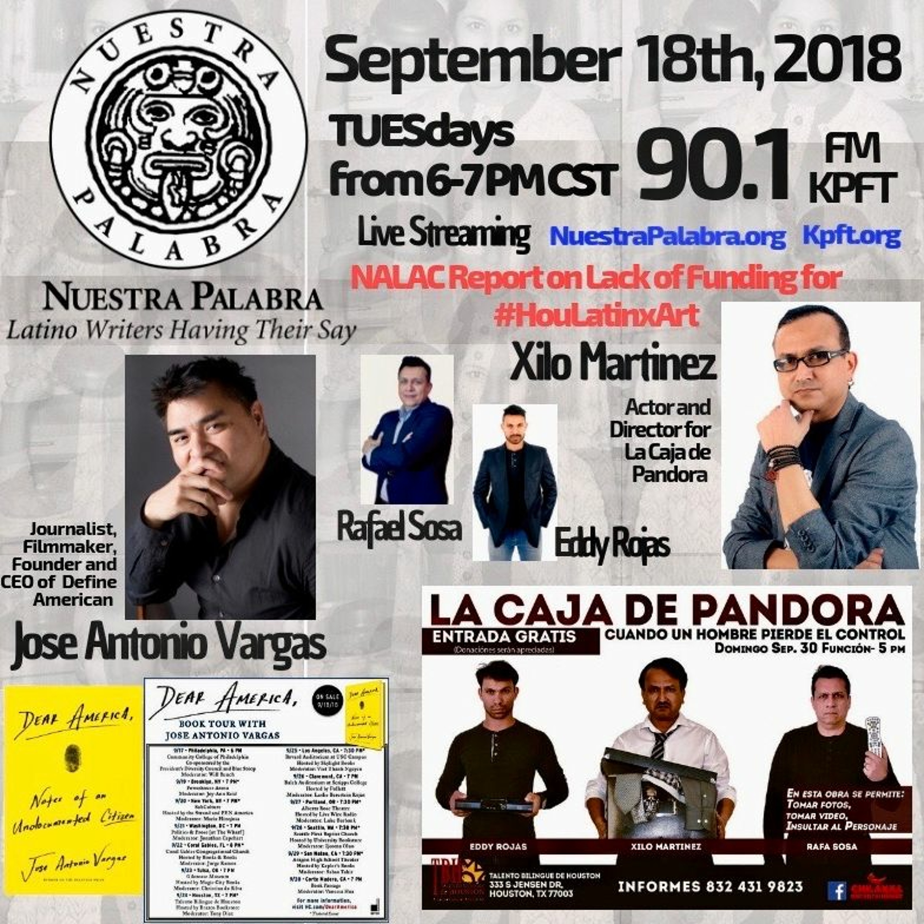 Nuestra Palabra: Latino Writers Have Their Say w/ Tony Diaz