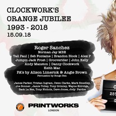 DANNY CLOCKWORK @ PRINTWORKS