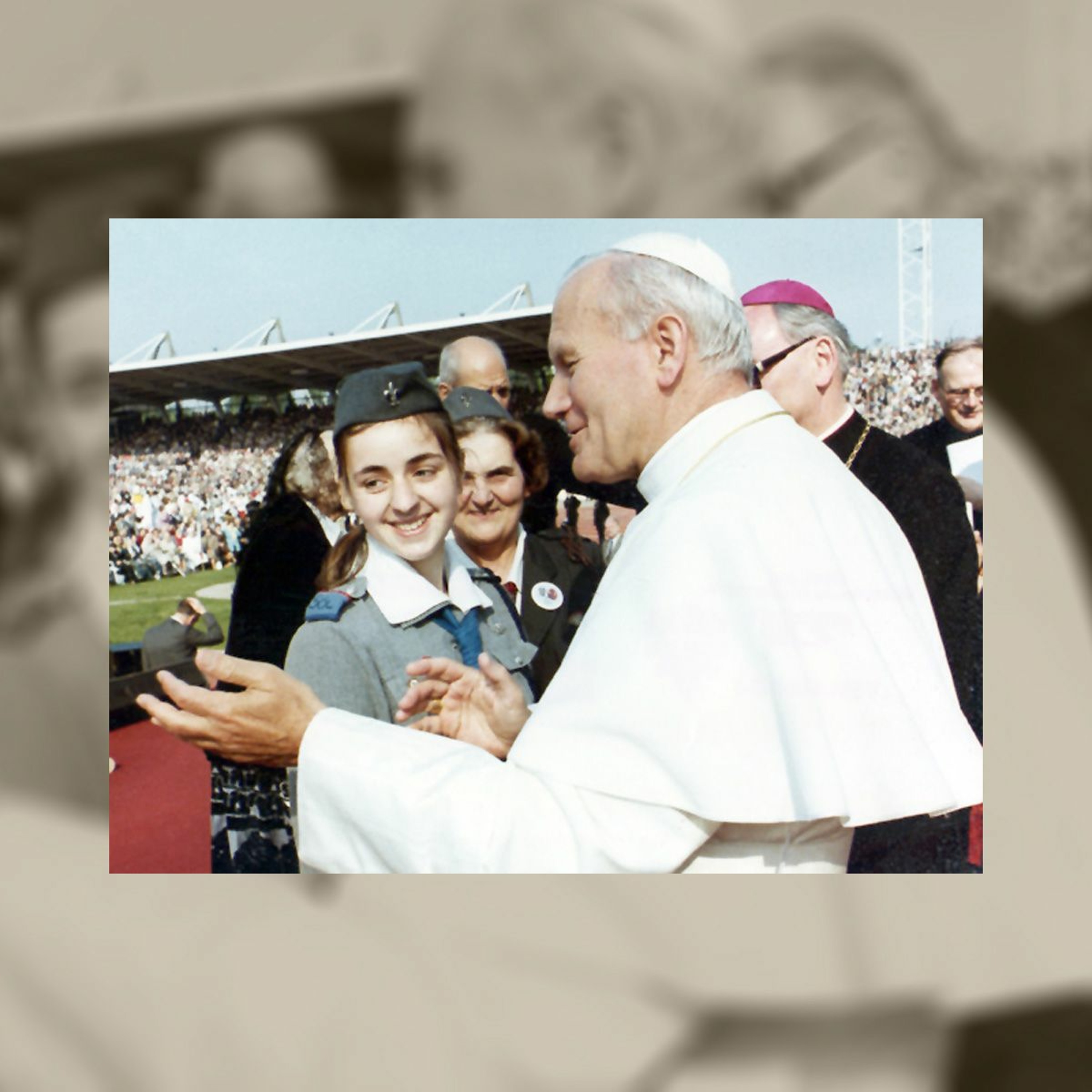 Pope John Paul II addresses countrymen and women in Crystal Palace episode artwork