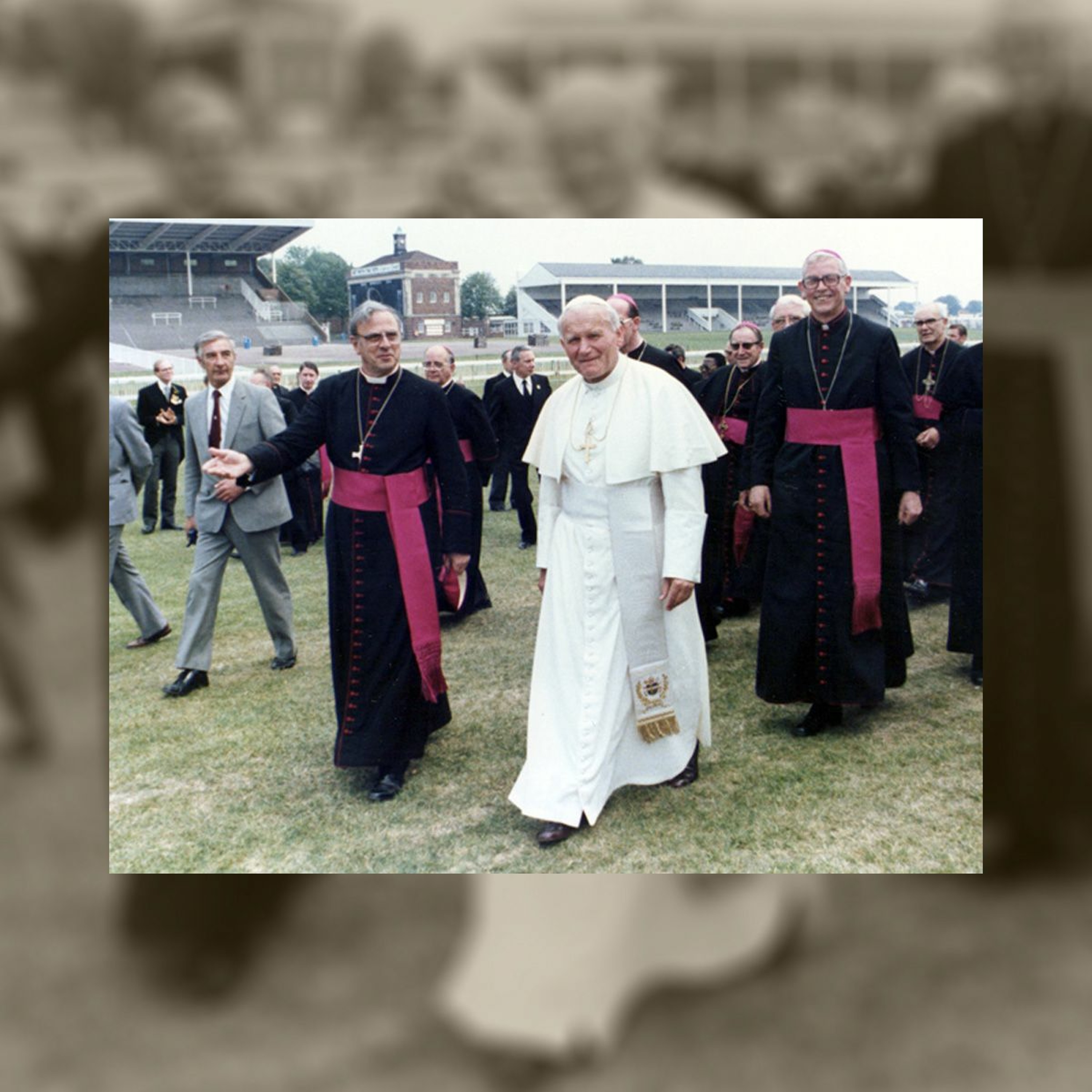 Papal Liturgy at York Racecourse in 1982 episode artwork