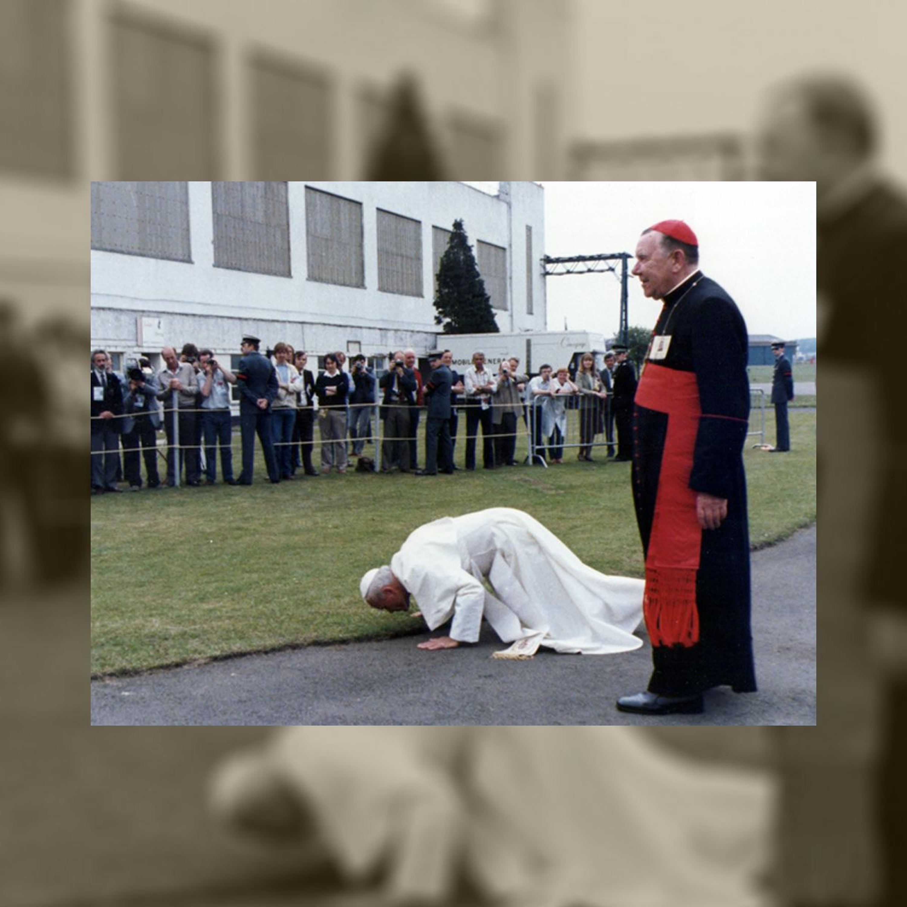 Pope John Paul II is welcomed to Glasgow in 1982 episode artwork