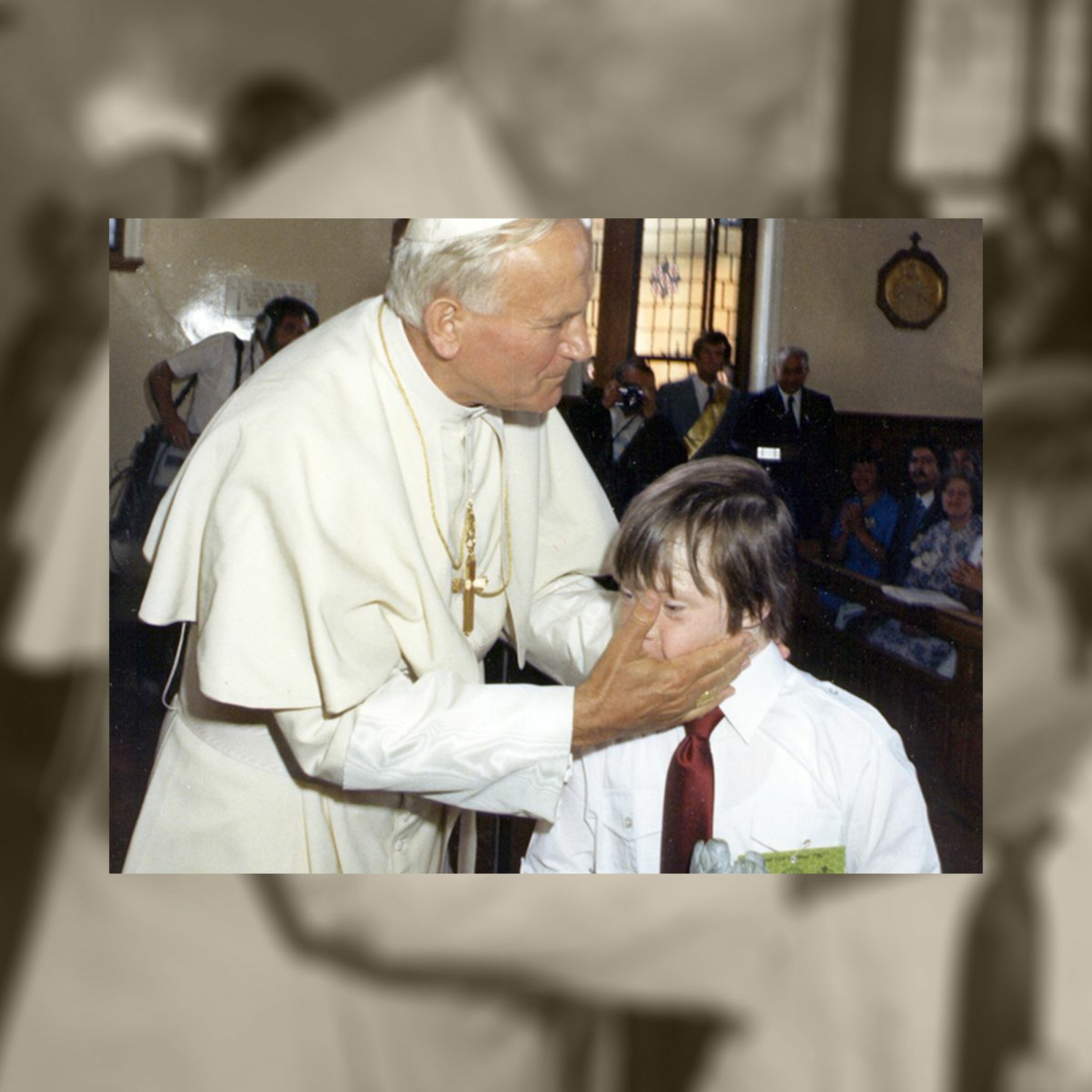 Gifts offered to Pope John Paul II at Bellahouston Park, Glasgow in 1982 episode artwork