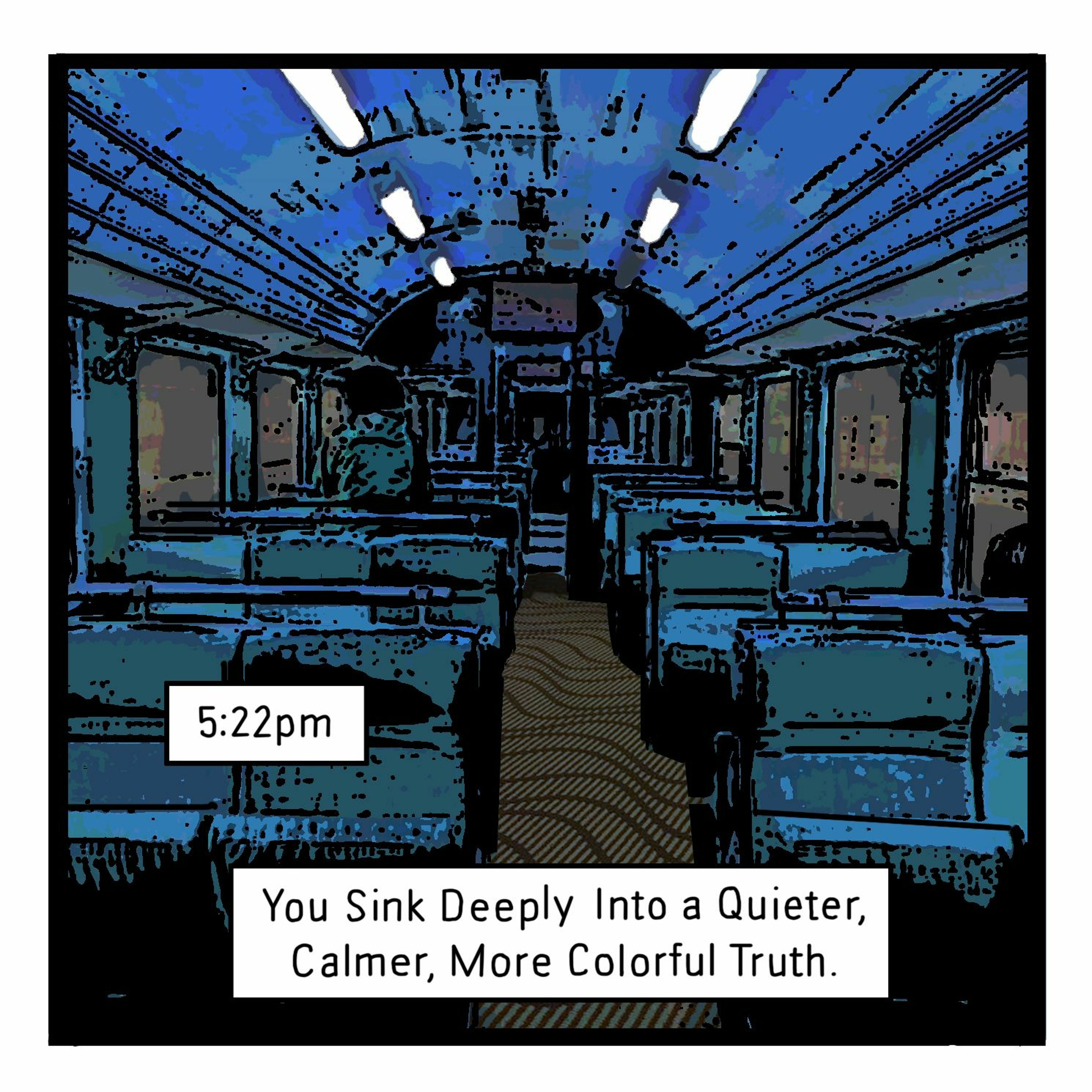 THE BUREAU: 5:22pm, You Sink Deeper Into a Quieter, Calmer, More Colorful Truth. episode artwork