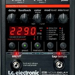 Streets TC Nova delay And Vox Amplug