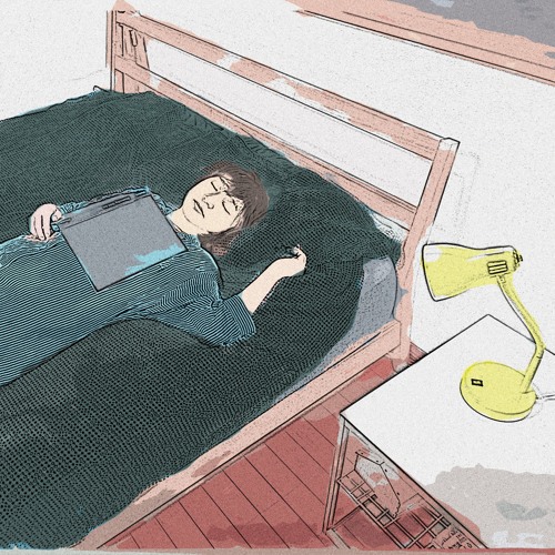 falling asleep with a book on your chest (piano version)