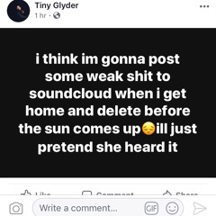 I'll jus pretend she heard it