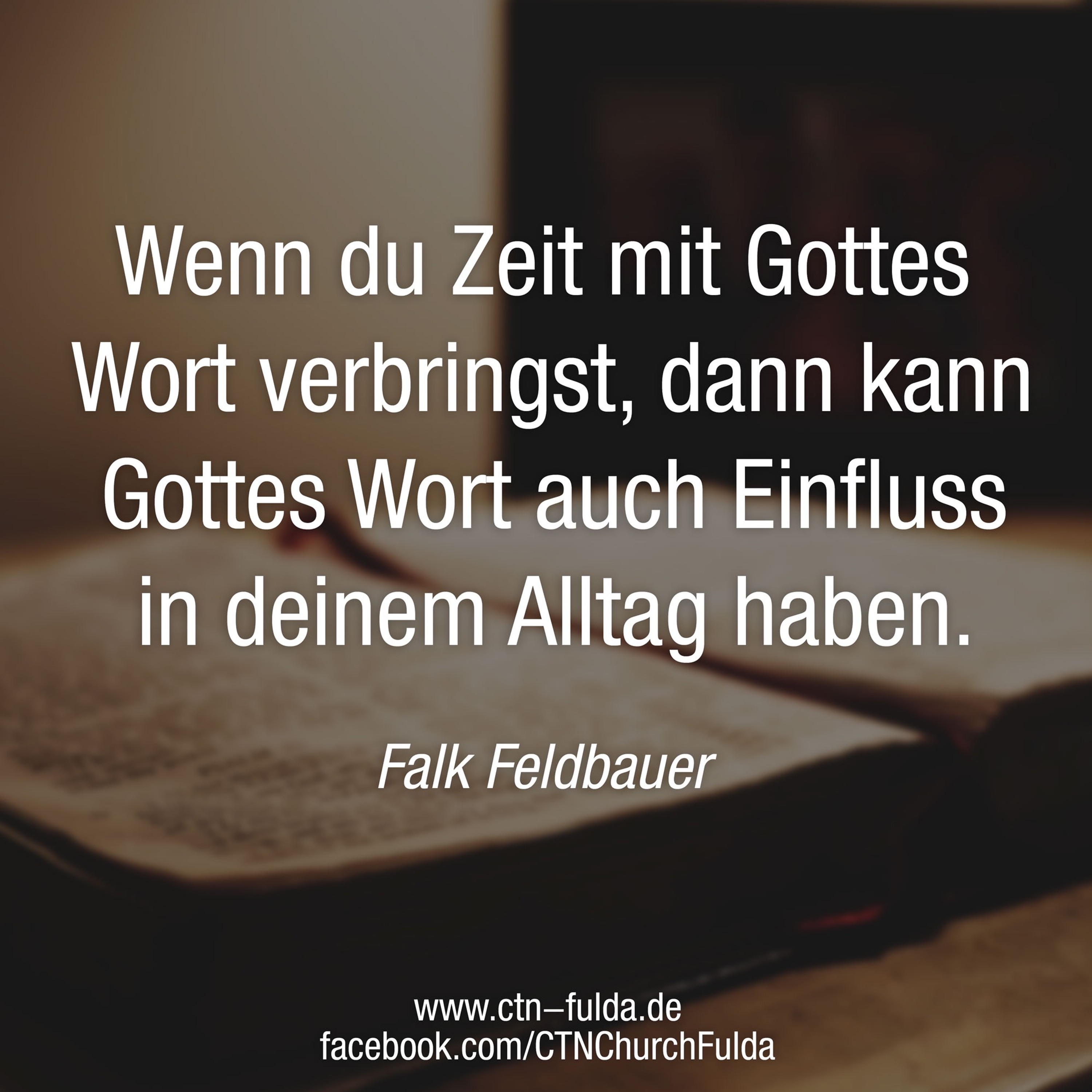 Falk Feldbauer - Füll dich reichlich mit Gottes Wort (16.09.2018) episode artwork