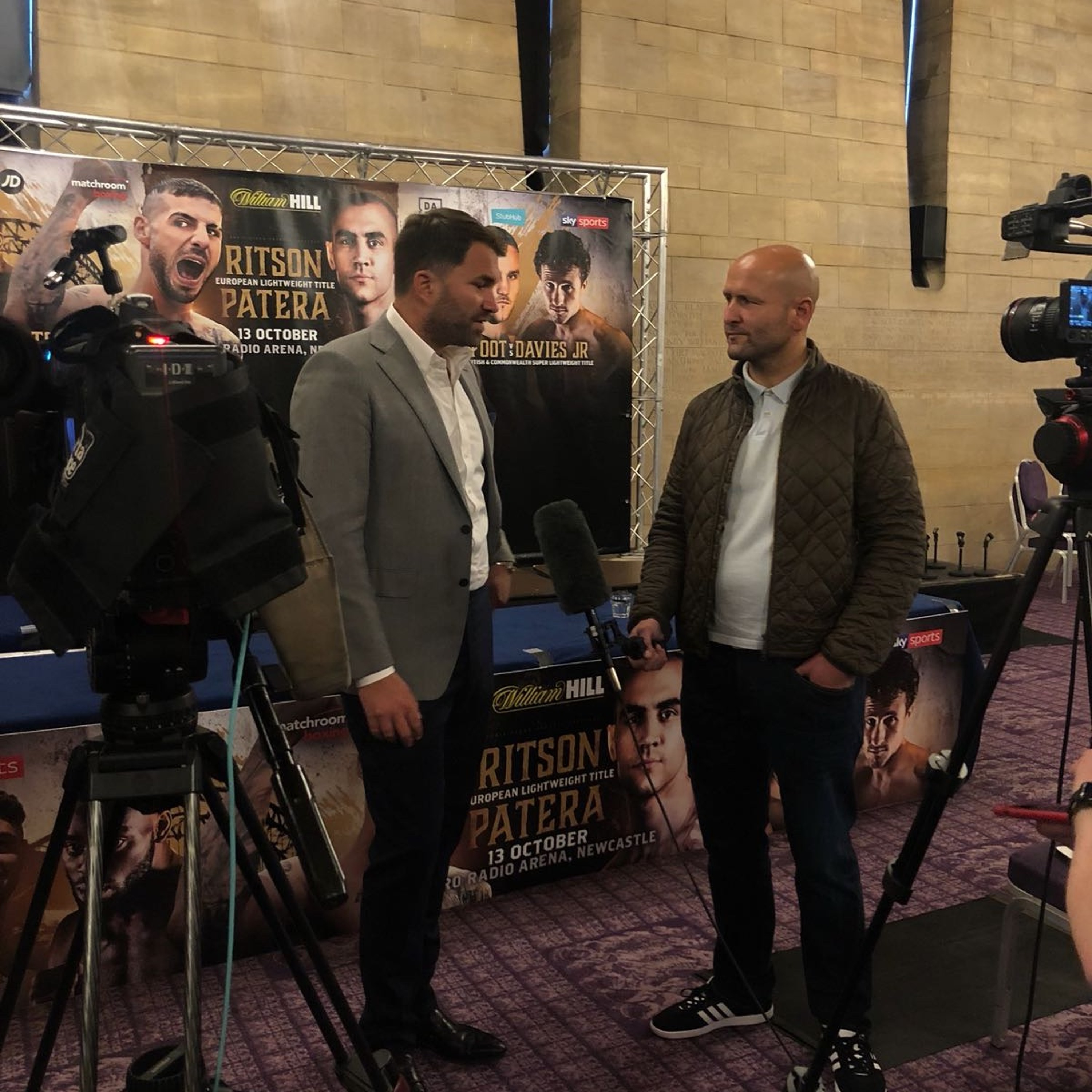 Pro Box North East Podcast EddieHearn talks to Steve Wraith