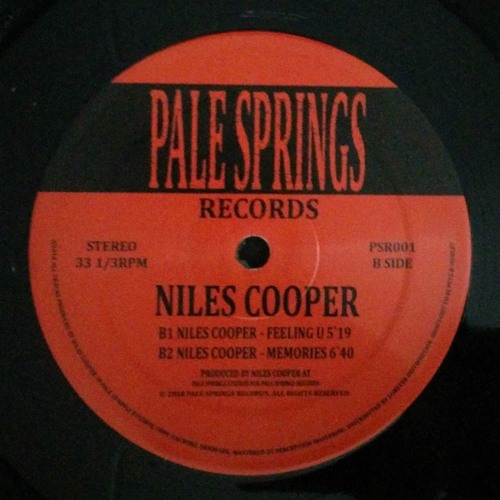 Niles Cooper - East Of U [PSR001] [Vinyl+Digital]