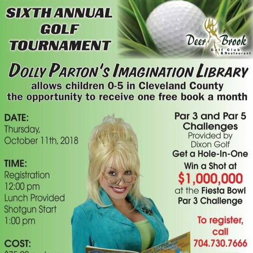 Stream episode Dolly Parton's Imagination Library Golf Tournament by