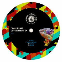 Charlie Rope "Different Love" EP Reptile Dysfunction RD012
