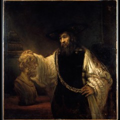 5240: Introduction; Rembrandt, Aristotle with a Bust of Homer
