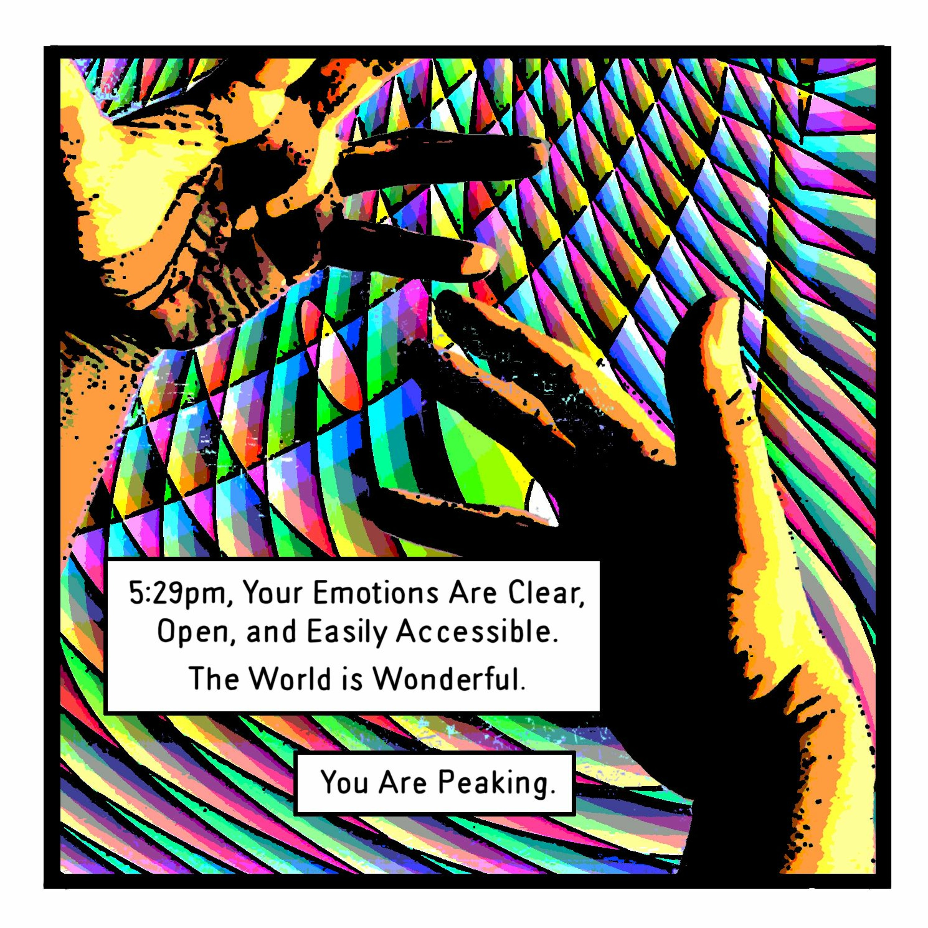 THE BUREAU: 5:29pm, Your Emotions Are Clear, Open, and Easily Accessible. The World is Wonderful. episode artwork
