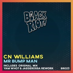 CN Williams - Mr Bump Man - Yam Who? & Jaegerossa Rework (teaser)Black Riot Records 023
