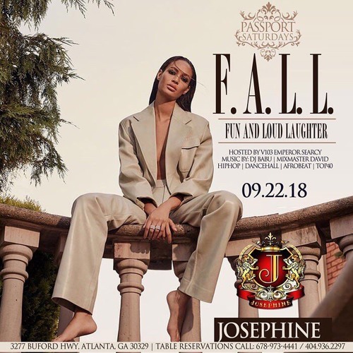 Passport Saturdays Josephine Lounge Sept 23