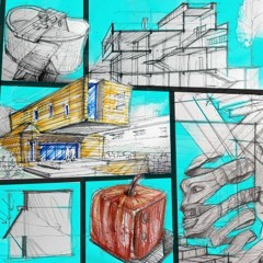 Section Sketches Architectural Drawing