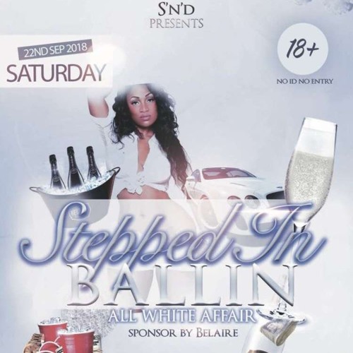 @Deejayswivo @TerrortoneSound LIVE @ STEPED IN BALLIN ALL WHITE - 22/09/2018