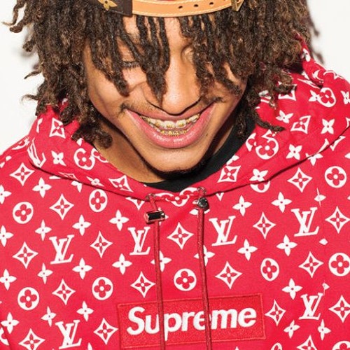 Supreme louis vuitton hoodie juice wrld hotsell