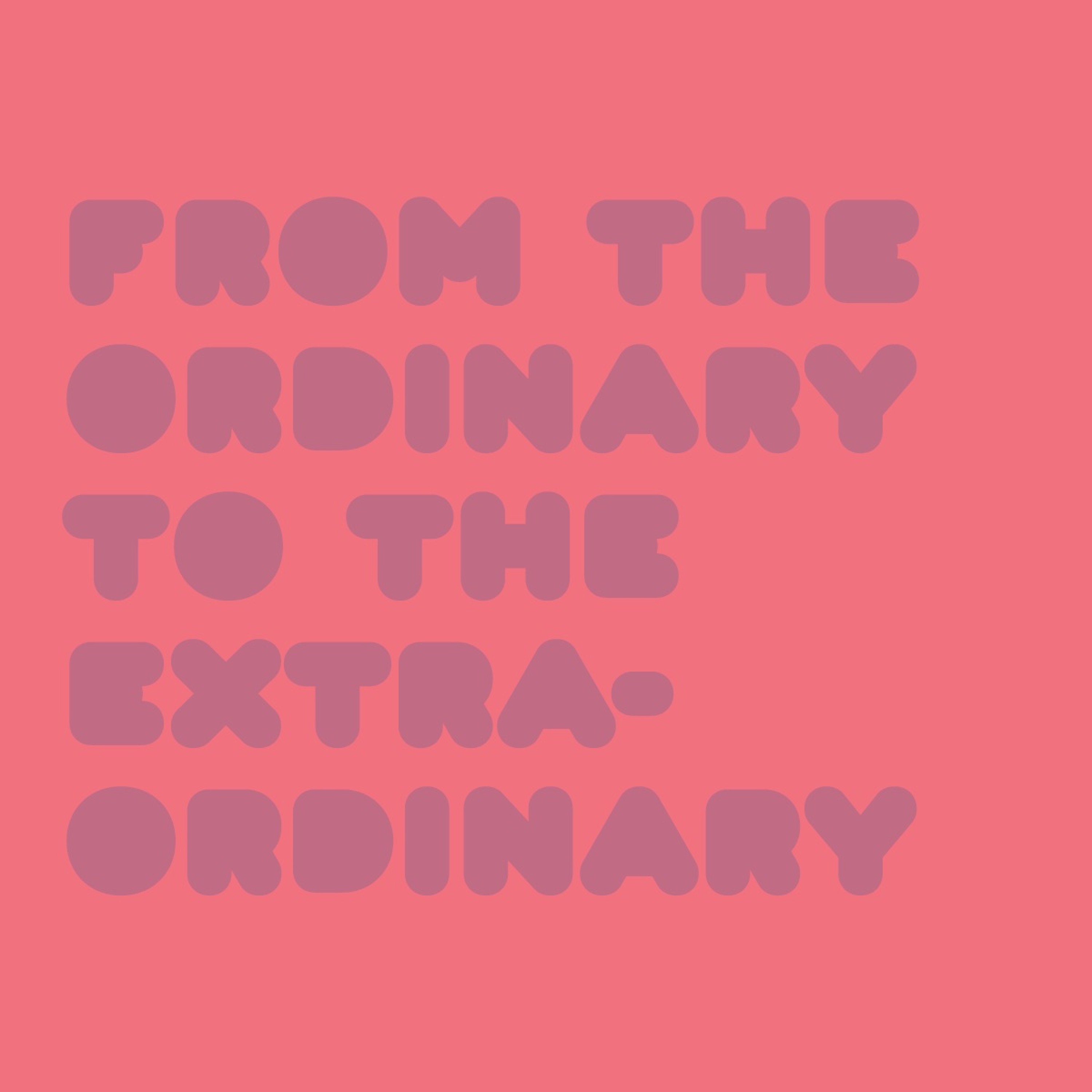 ‘From the Ordinary to the Extraordinary’ / David McBride