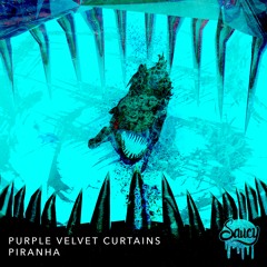 Purple Velvet Curtains - Piranha