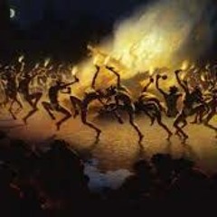 fire dancer