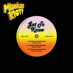 Get To Know - The Big Throwdown (Original Mix) Teaser