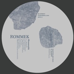 Rommek - Metamorphic EP : Part III Remixes [James Ruskin, O/V/R, Makaton, Broken English Club]