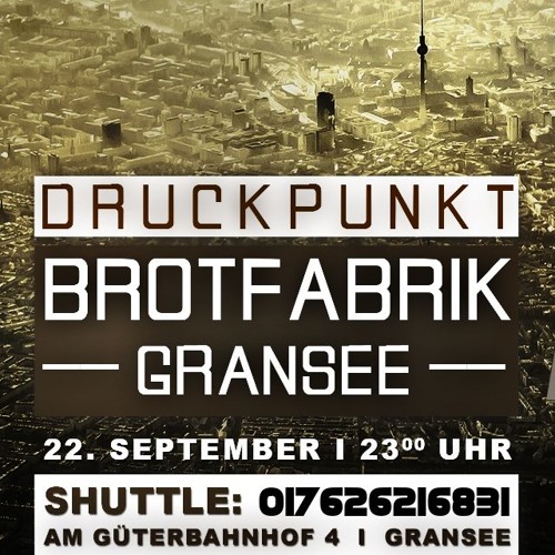 Marco Stenzel @ Druckpunkt ( Brotfabrik Gransee )