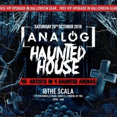 Mix By - Iwizz- Saturday 20th October Analog Haunted House At Scala Promo