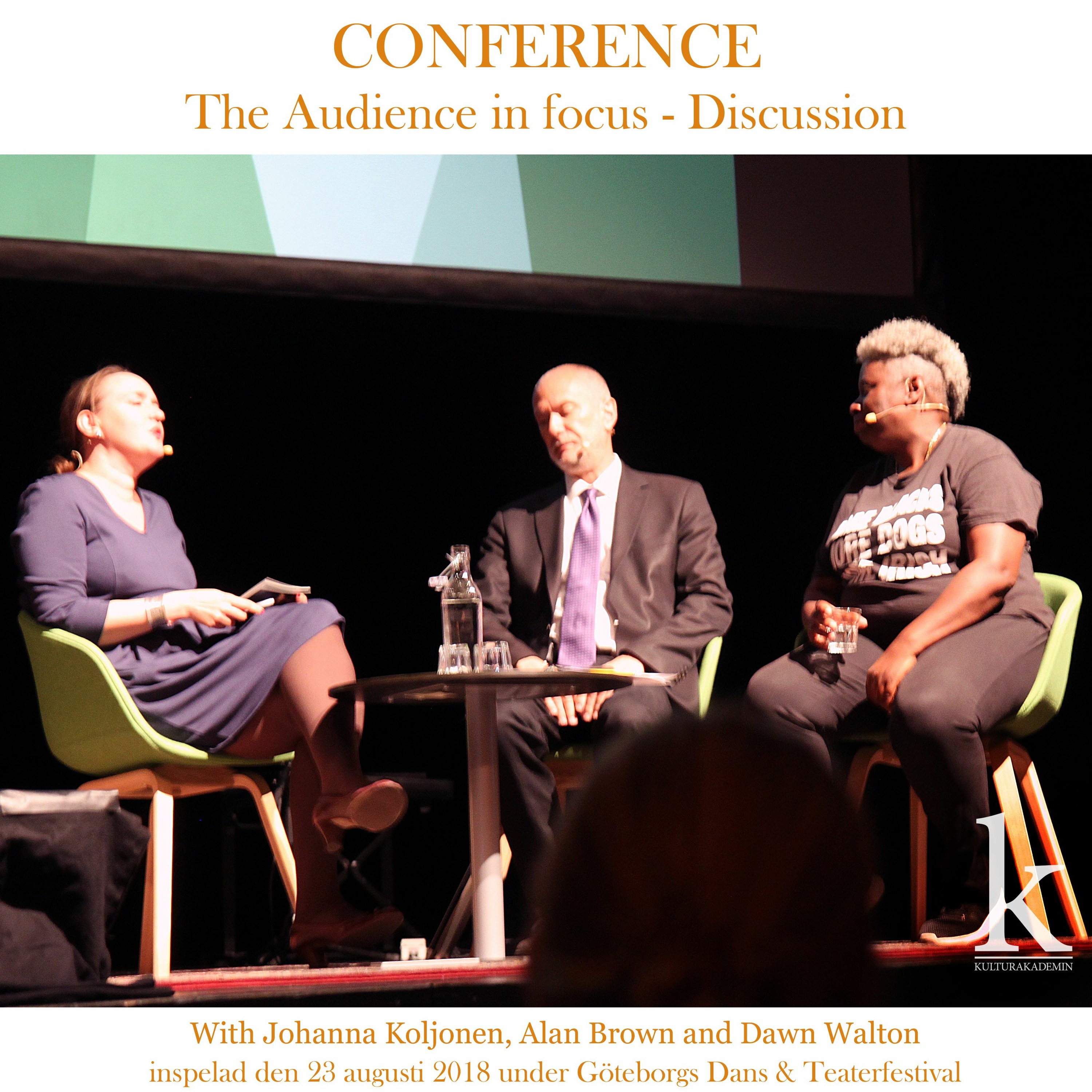 #54 Discussion - The Audience in focus with Dawn Walton, Alan Brown and Johanna Koljonen episode artwork