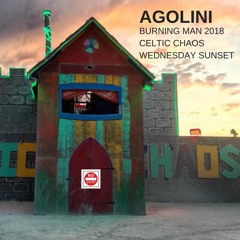 Burning Man Celtic Chaos - Wednesday Sunset