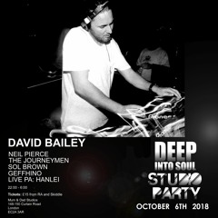Exclusive David Bailey Live At Deep Into Soul 18.08.18