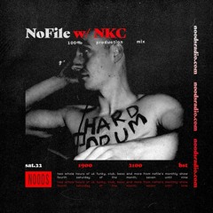 100% NKC Productions Mix for NoFile on Noods Radio - 22nd September 2018
