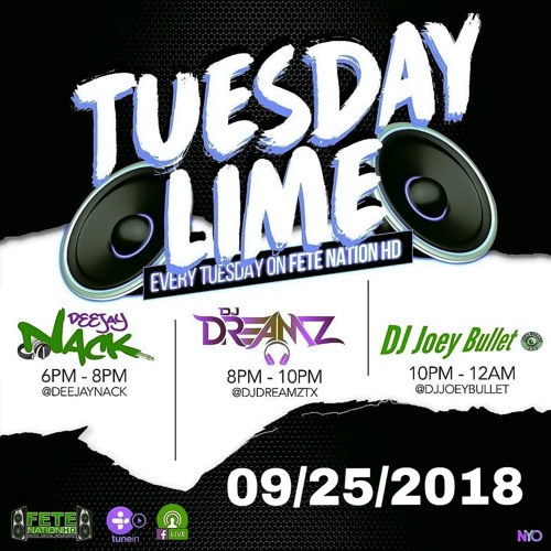 Tuesday Lime 09/25/18 (Retro Reggae)