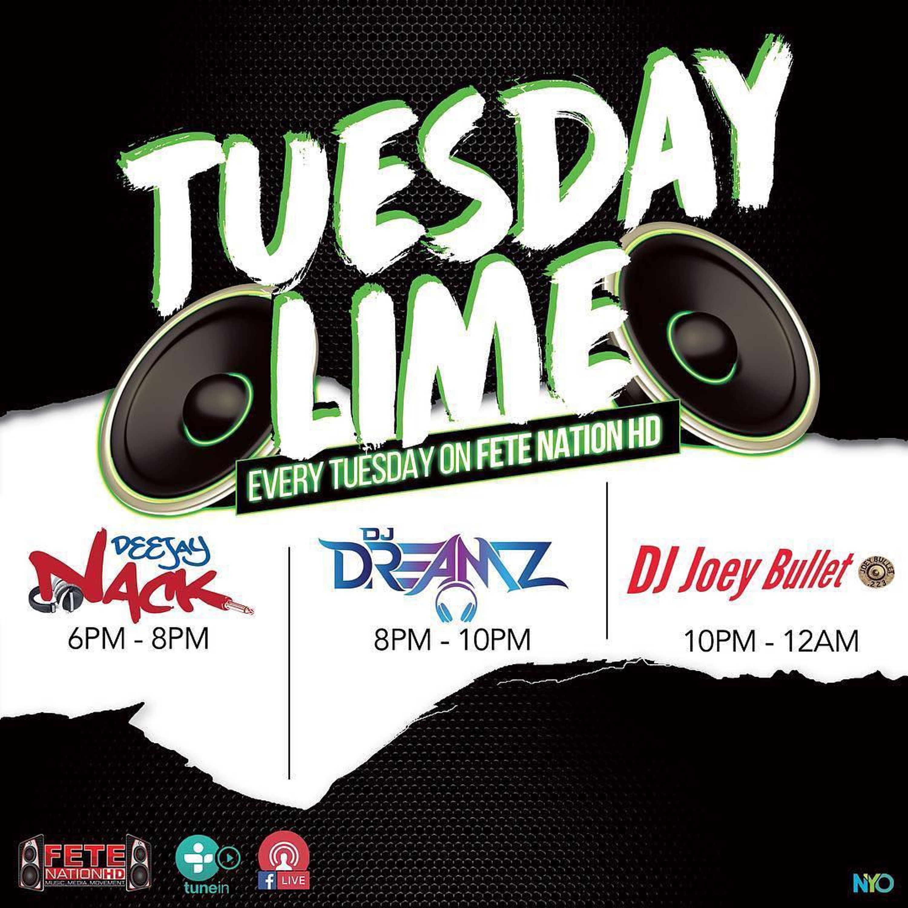Dj Dreamz Live On Fete Nation Every Tuesday...9-25-18...Episode 4 episode artwork