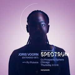 RJ Pickens - Live at Spectrum Tour CHI [supporting set for Joris Voorn] - 13Sept2018