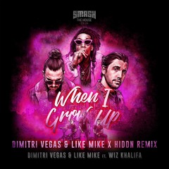 Dimitri Vegas & Like Mike feat. Wiz Khalifa - When I Grow Up (DVLM x HIDDN Remix)