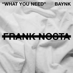 BAYNK - What You Need (Frank Nosta Flip)