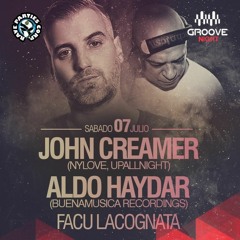 Aldo Haydar ► Live ◄ at GROOVE > 07 July 2018 > Closing to J. Creamer