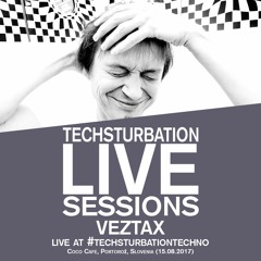 Veztax live at #techsturbationtechno, Coco Cafe, Portoroz, SLOVENIA (15.08.2017) [OLDSKUL SET]