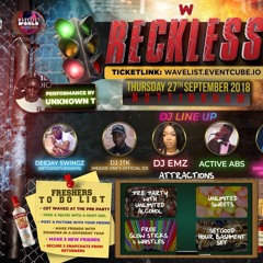 Deejay Swingz Live at #Reckless Nottingham Snap- Deejayswingz