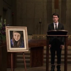 I Love you & I Let you go || His Heartbreaking speech at her Funeral (13 Reasons Why S02)