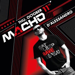 MACHO Party MADRID  October 2018 - Special PROMO Mix By D'ALESSANDRO