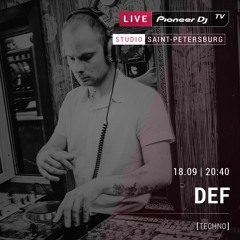 DEF - Live   Pioneer DJ TV