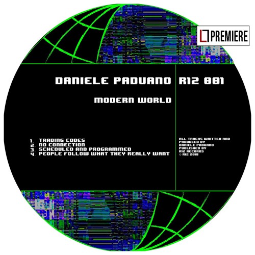 PREMIERE: Daniele Paduano - No Connection (R12001)