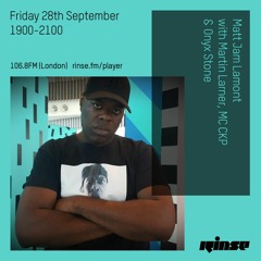 Matt Jam Lamont with Martin Larner,MC CKP & Onyx Stone - 28th September 2018